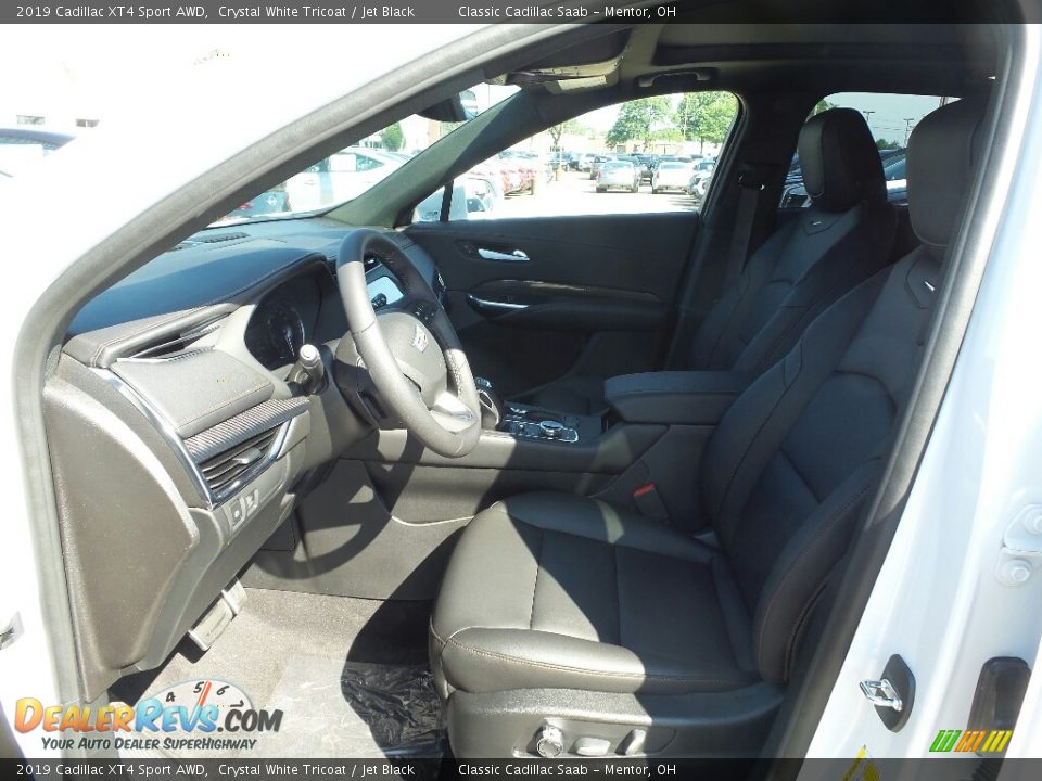 2019 Cadillac XT4 Sport AWD Crystal White Tricoat / Jet Black Photo #3