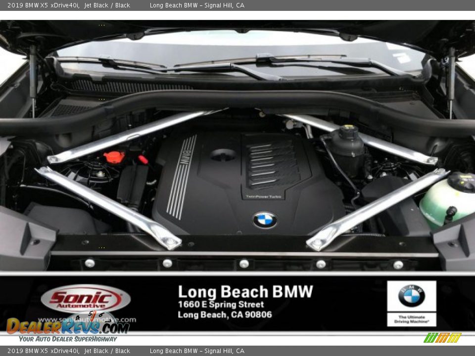 2019 BMW X5 xDrive40i Jet Black / Black Photo #8