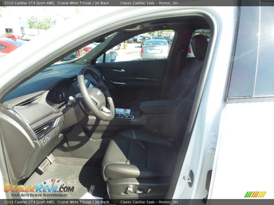 2019 Cadillac XT4 Sport AWD Crystal White Tricoat / Jet Black Photo #3