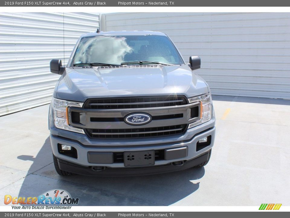 2019 Ford F150 XLT SuperCrew 4x4 Abyss Gray / Black Photo #3