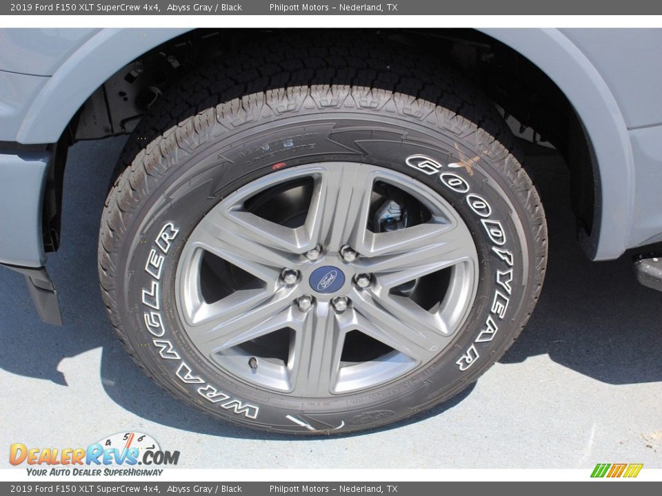 2019 Ford F150 XLT SuperCrew 4x4 Abyss Gray / Black Photo #5