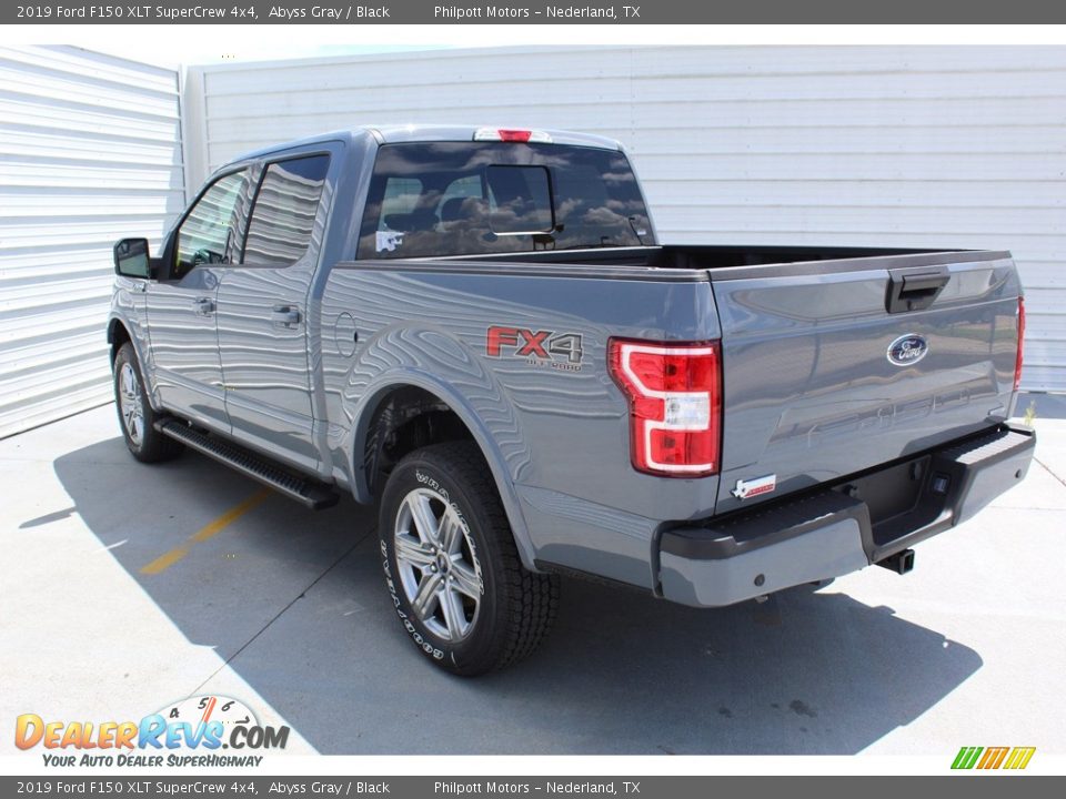 2019 Ford F150 XLT SuperCrew 4x4 Abyss Gray / Black Photo #6