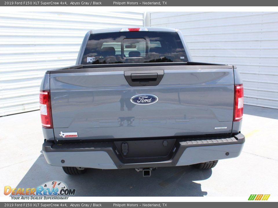 2019 Ford F150 XLT SuperCrew 4x4 Abyss Gray / Black Photo #7