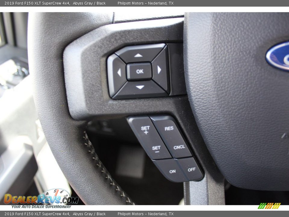 2019 Ford F150 XLT SuperCrew 4x4 Abyss Gray / Black Photo #11