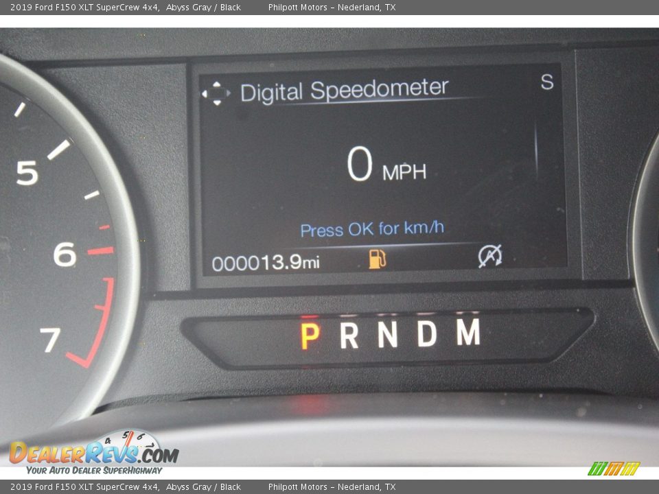 2019 Ford F150 XLT SuperCrew 4x4 Abyss Gray / Black Photo #14