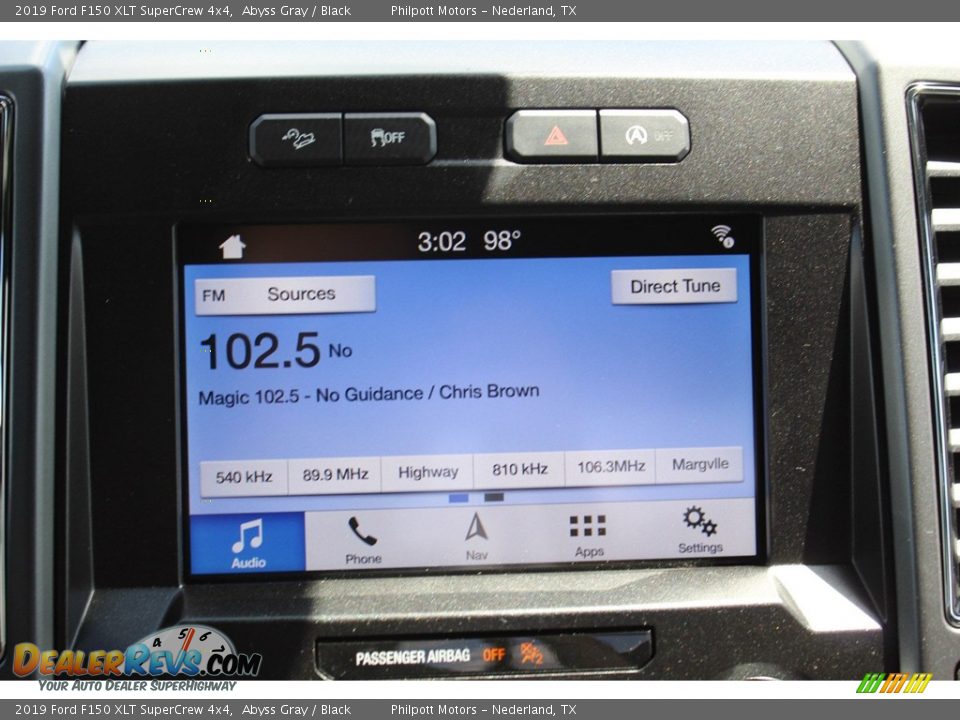 2019 Ford F150 XLT SuperCrew 4x4 Abyss Gray / Black Photo #15