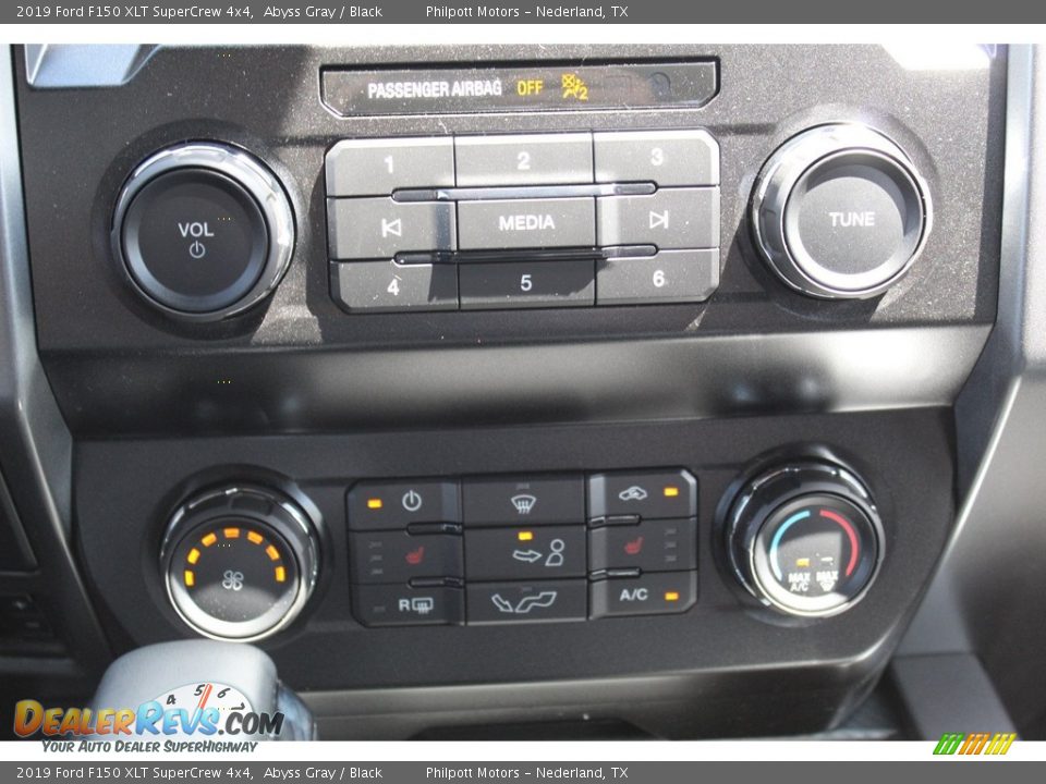 2019 Ford F150 XLT SuperCrew 4x4 Abyss Gray / Black Photo #16