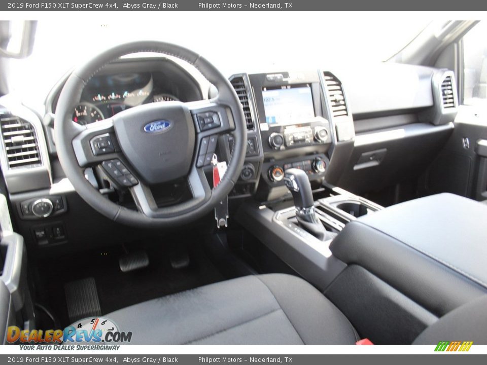 2019 Ford F150 XLT SuperCrew 4x4 Abyss Gray / Black Photo #20