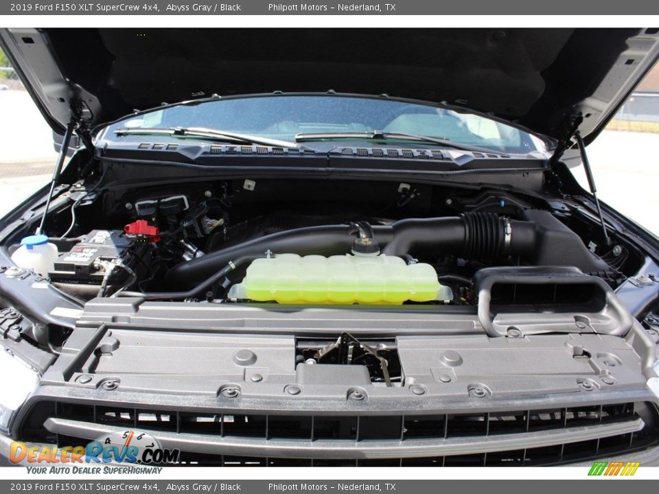 2019 Ford F150 XLT SuperCrew 4x4 Abyss Gray / Black Photo #23
