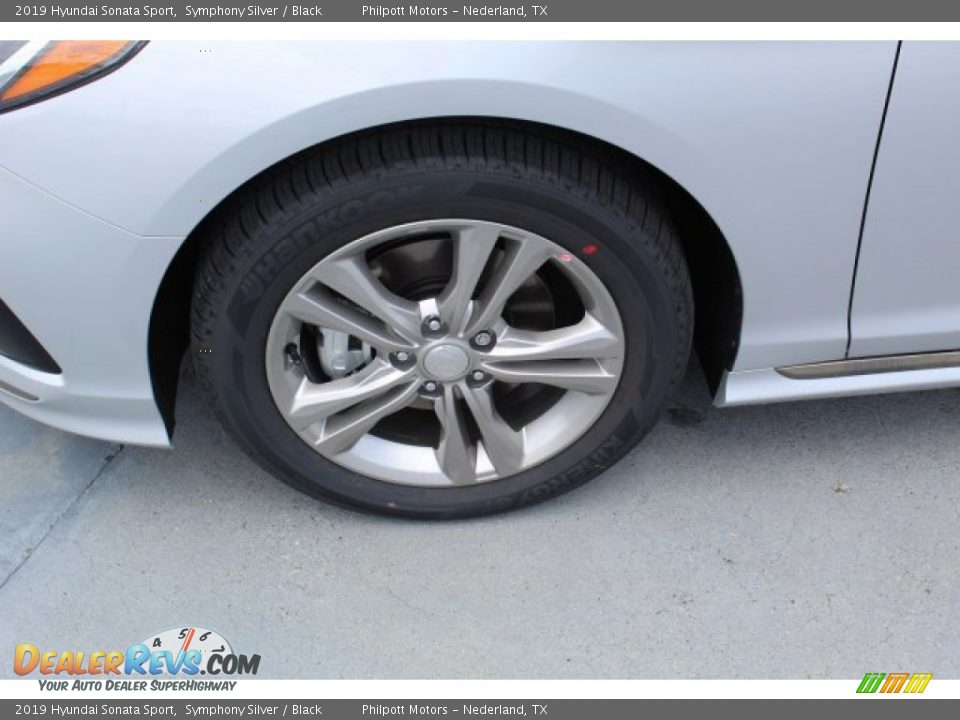 2019 Hyundai Sonata Sport Symphony Silver / Black Photo #5