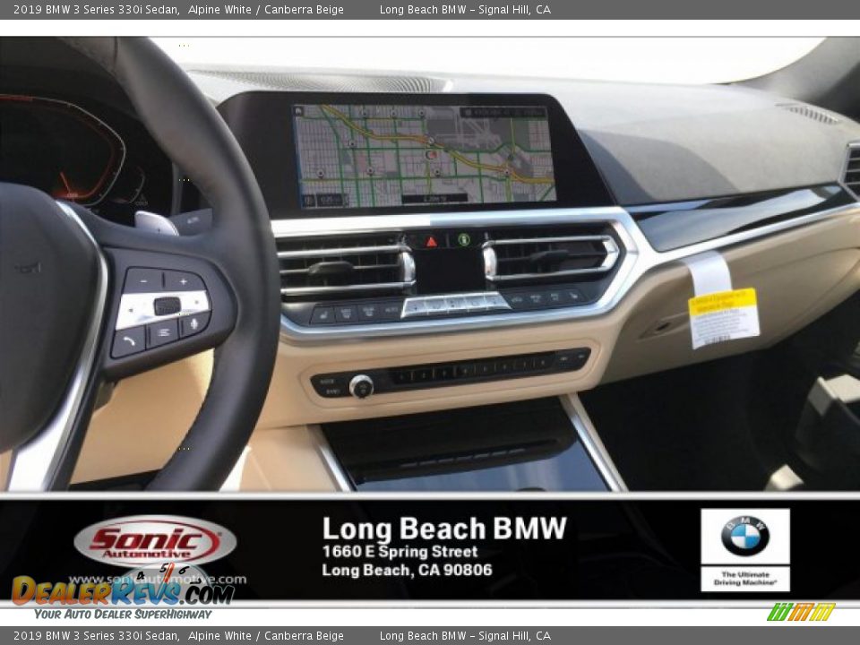 2019 BMW 3 Series 330i Sedan Alpine White / Canberra Beige Photo #5