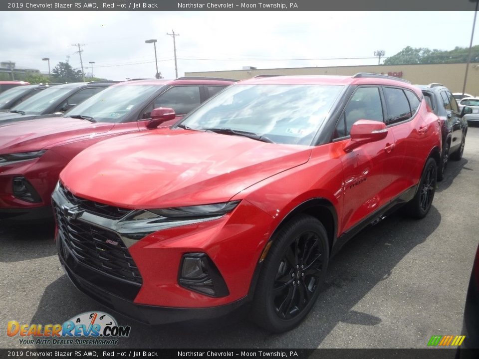 2019 Chevrolet Blazer RS AWD Red Hot / Jet Black Photo #1