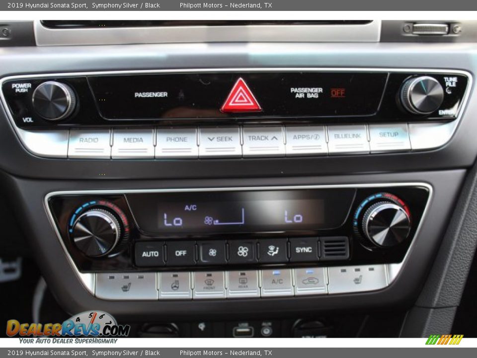 2019 Hyundai Sonata Sport Symphony Silver / Black Photo #17
