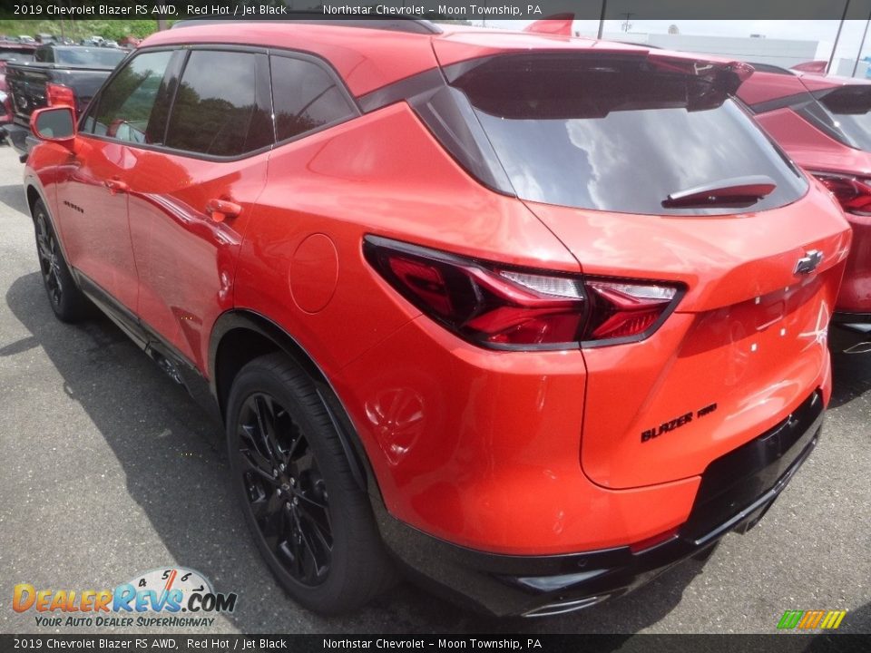 2019 Chevrolet Blazer RS AWD Red Hot / Jet Black Photo #3