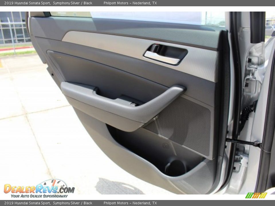 2019 Hyundai Sonata Sport Symphony Silver / Black Photo #19