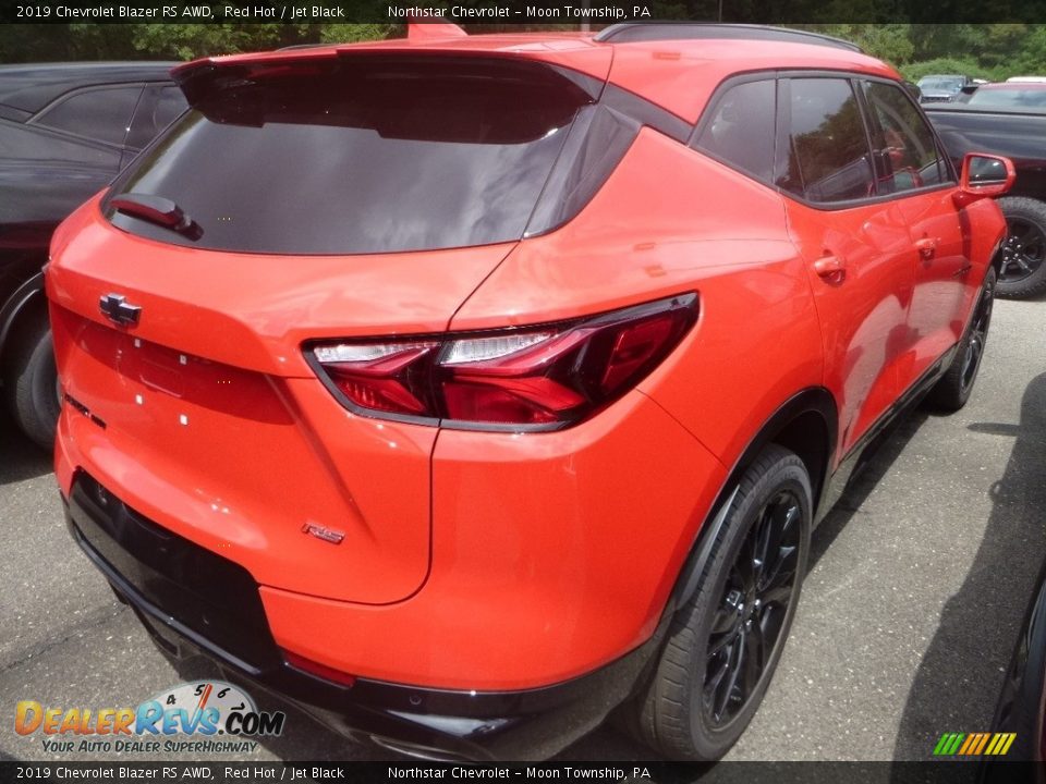 2019 Chevrolet Blazer RS AWD Red Hot / Jet Black Photo #4