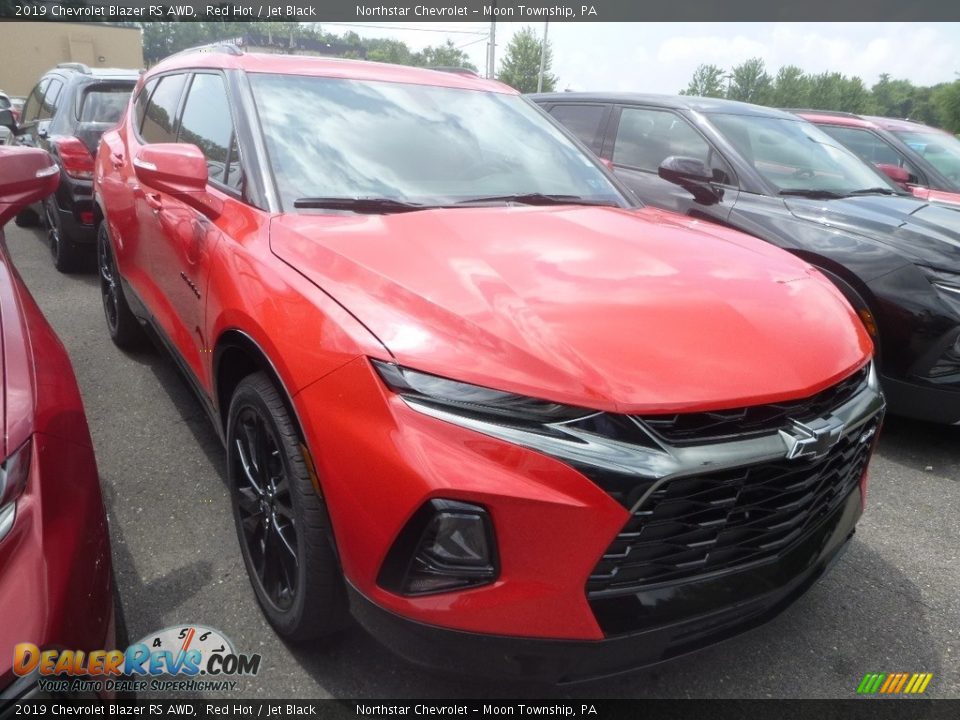 2019 Chevrolet Blazer RS AWD Red Hot / Jet Black Photo #5