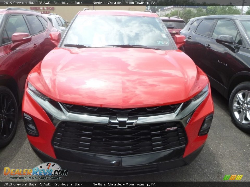 2019 Chevrolet Blazer RS AWD Red Hot / Jet Black Photo #6