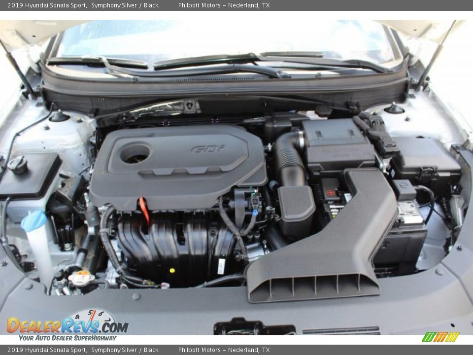 2019 Hyundai Sonata Sport Symphony Silver / Black Photo #23