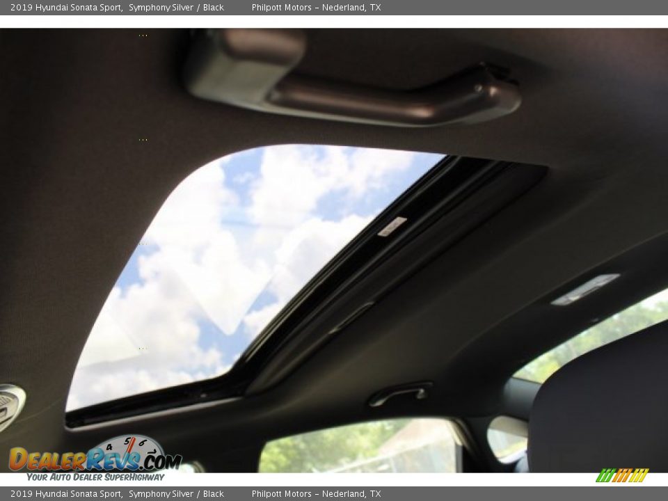 2019 Hyundai Sonata Sport Symphony Silver / Black Photo #24