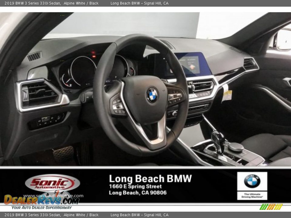 2019 BMW 3 Series 330i Sedan Alpine White / Black Photo #4