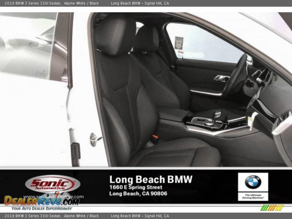 2019 BMW 3 Series 330i Sedan Alpine White / Black Photo #5