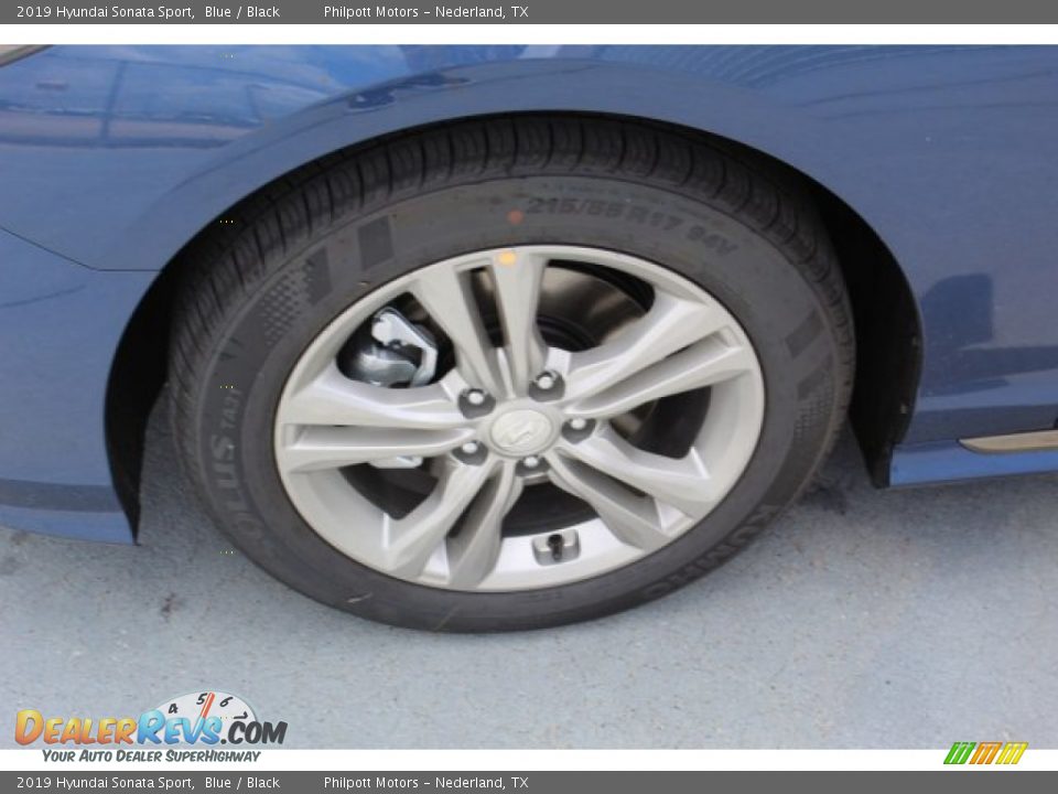 2019 Hyundai Sonata Sport Blue / Black Photo #5