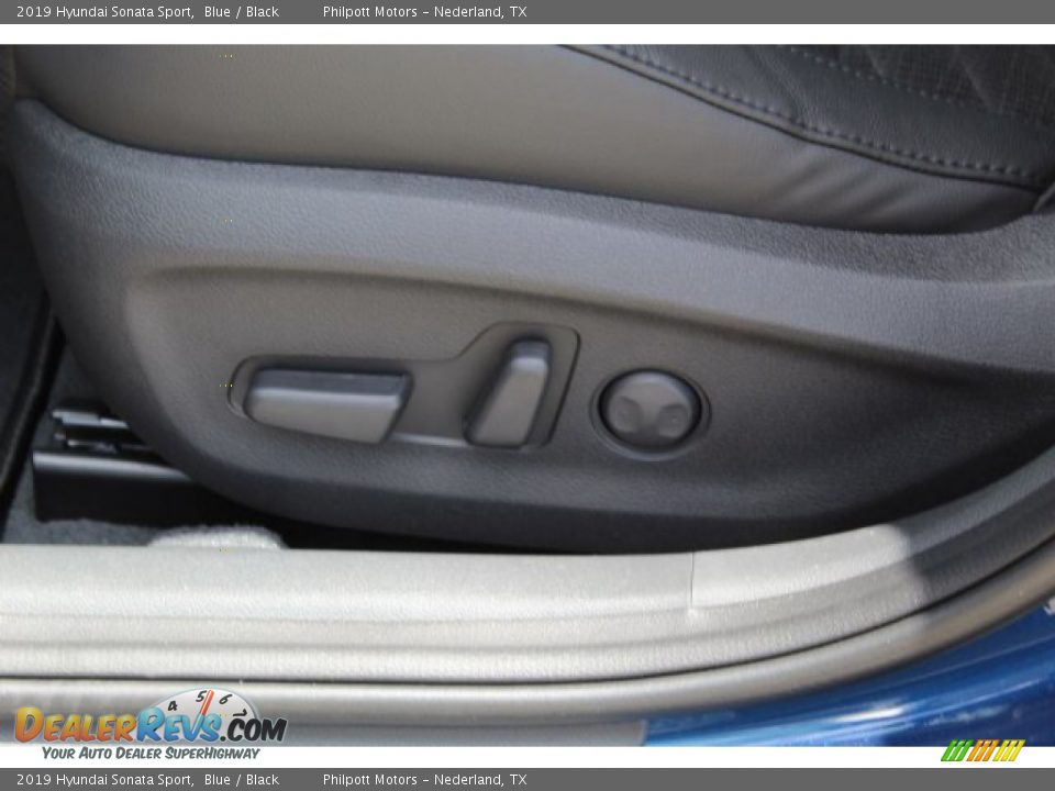 2019 Hyundai Sonata Sport Blue / Black Photo #11