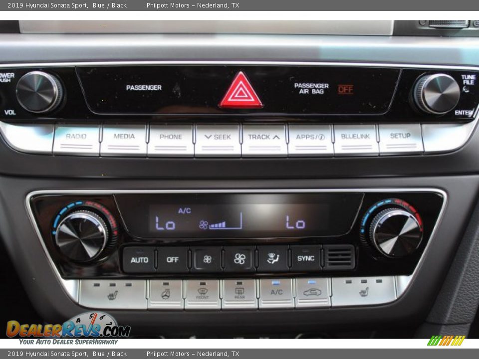 2019 Hyundai Sonata Sport Blue / Black Photo #16