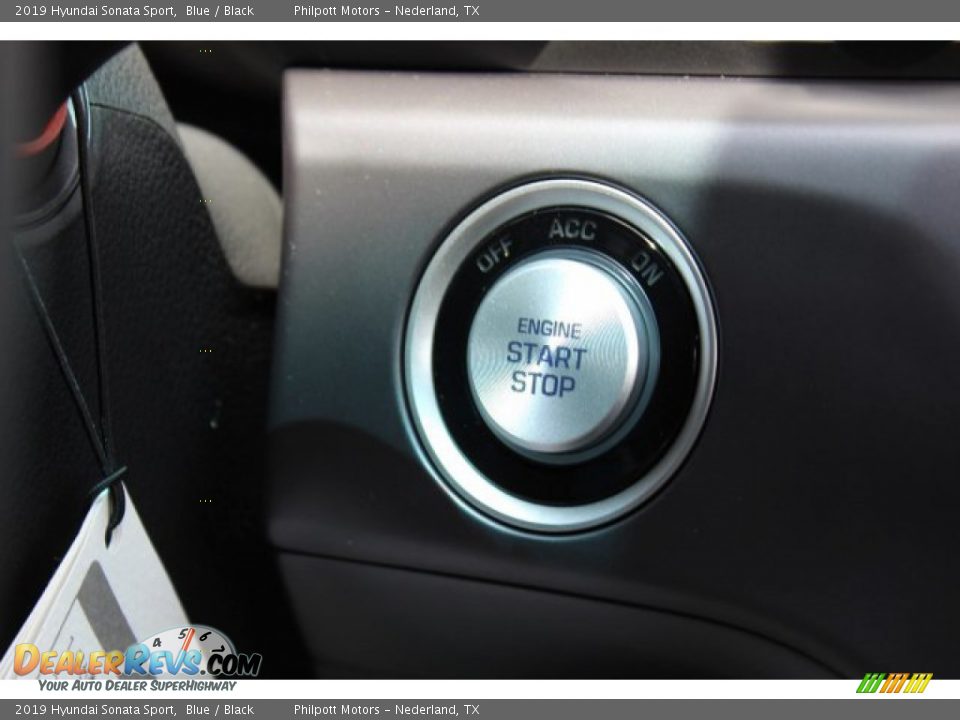 2019 Hyundai Sonata Sport Blue / Black Photo #17