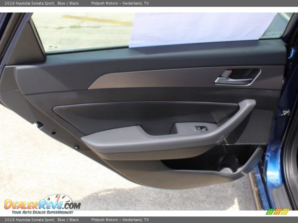 2019 Hyundai Sonata Sport Blue / Black Photo #19
