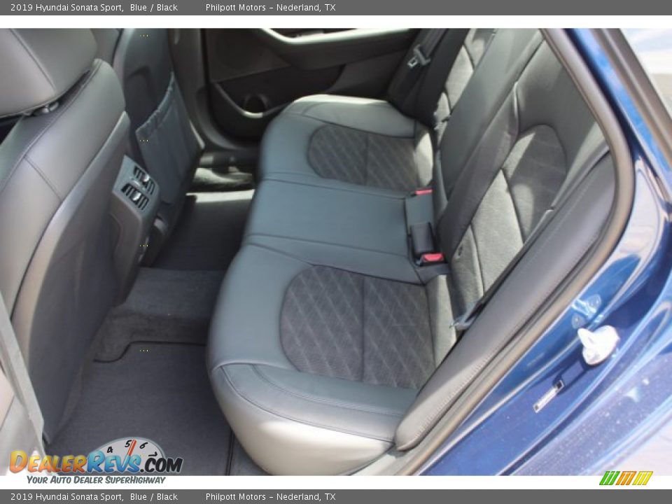 2019 Hyundai Sonata Sport Blue / Black Photo #20