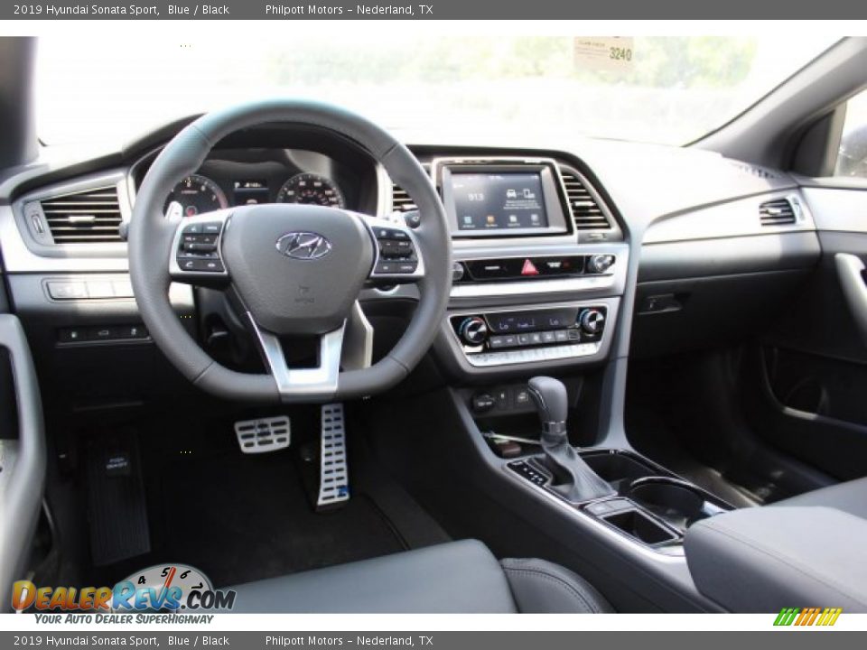 2019 Hyundai Sonata Sport Blue / Black Photo #21