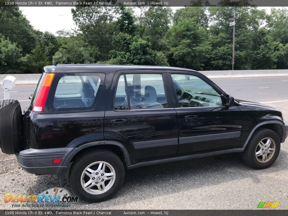 1998 Honda CR-V EX 4WD Flamenco Black Pearl / Charcoal Photo #4