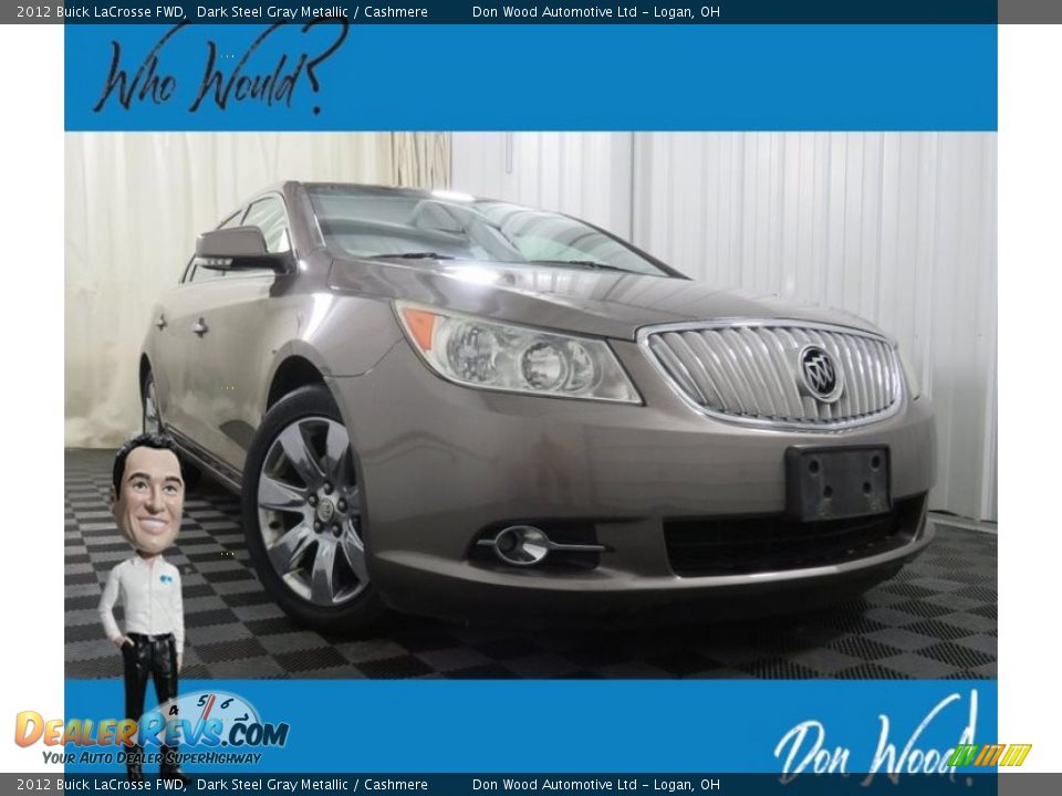 2012 Buick LaCrosse FWD Dark Steel Gray Metallic / Cashmere Photo #1