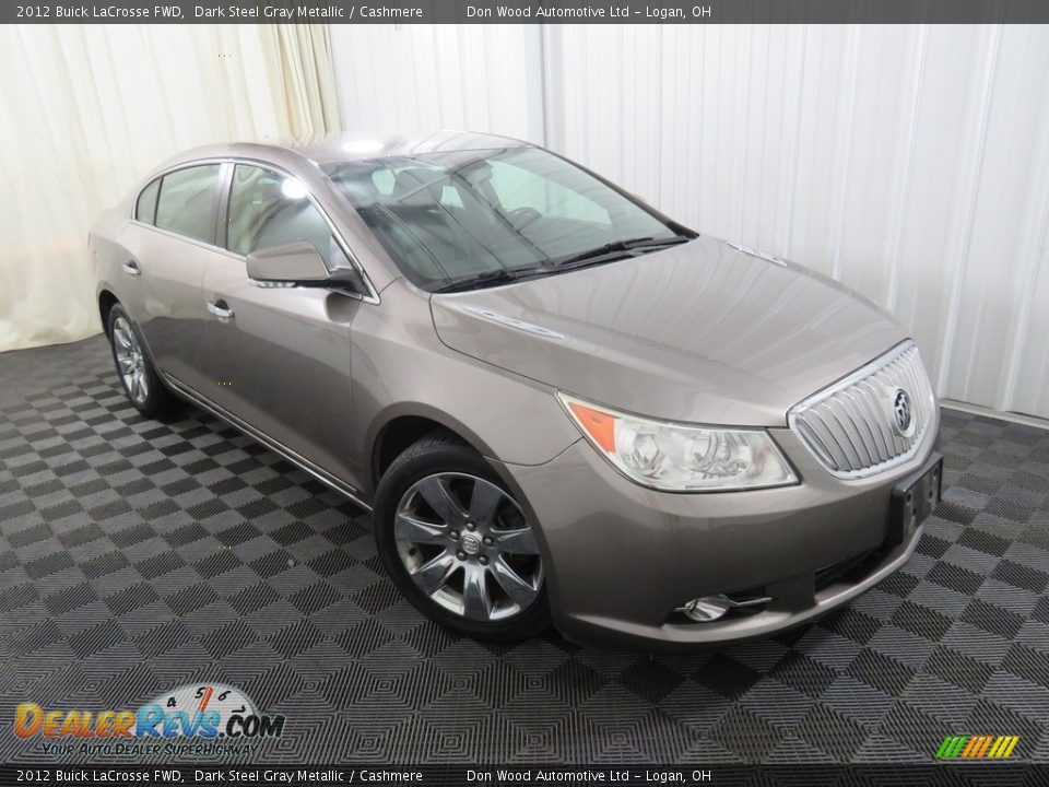 2012 Buick LaCrosse FWD Dark Steel Gray Metallic / Cashmere Photo #3