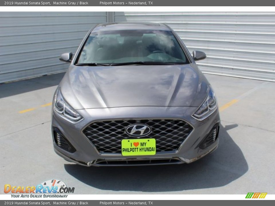 2019 Hyundai Sonata Sport Machine Gray / Black Photo #3