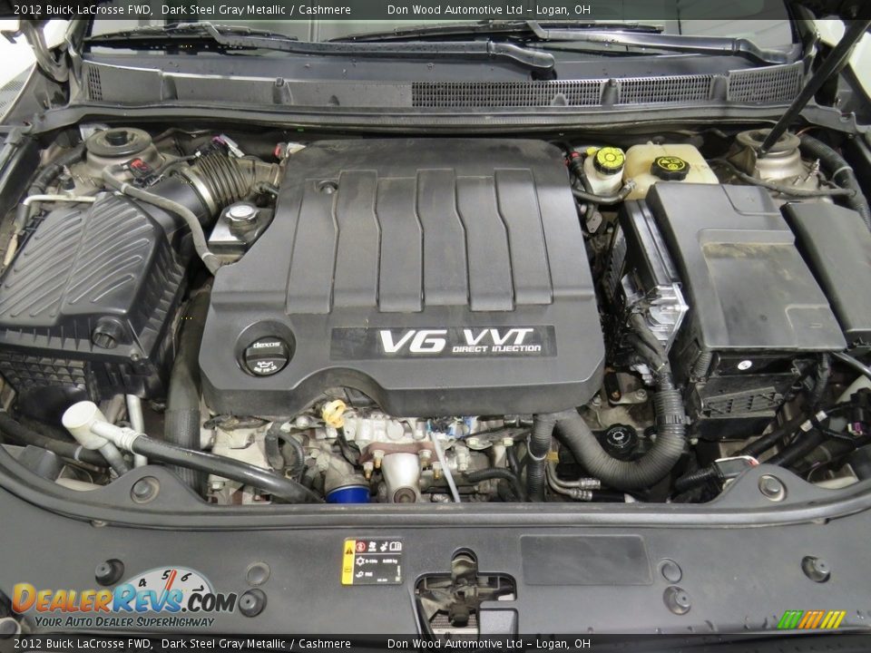 2012 Buick LaCrosse FWD Dark Steel Gray Metallic / Cashmere Photo #6