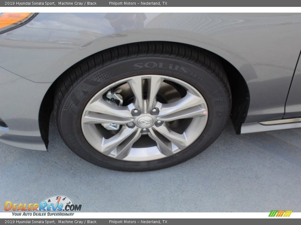 2019 Hyundai Sonata Sport Machine Gray / Black Photo #5