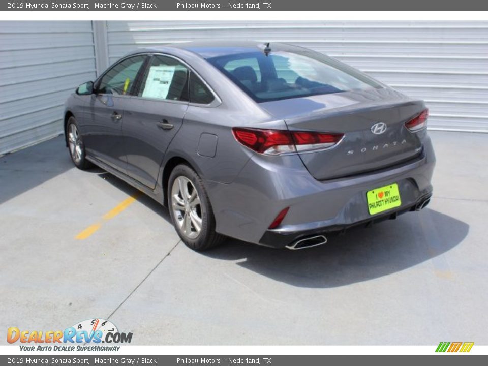 2019 Hyundai Sonata Sport Machine Gray / Black Photo #6