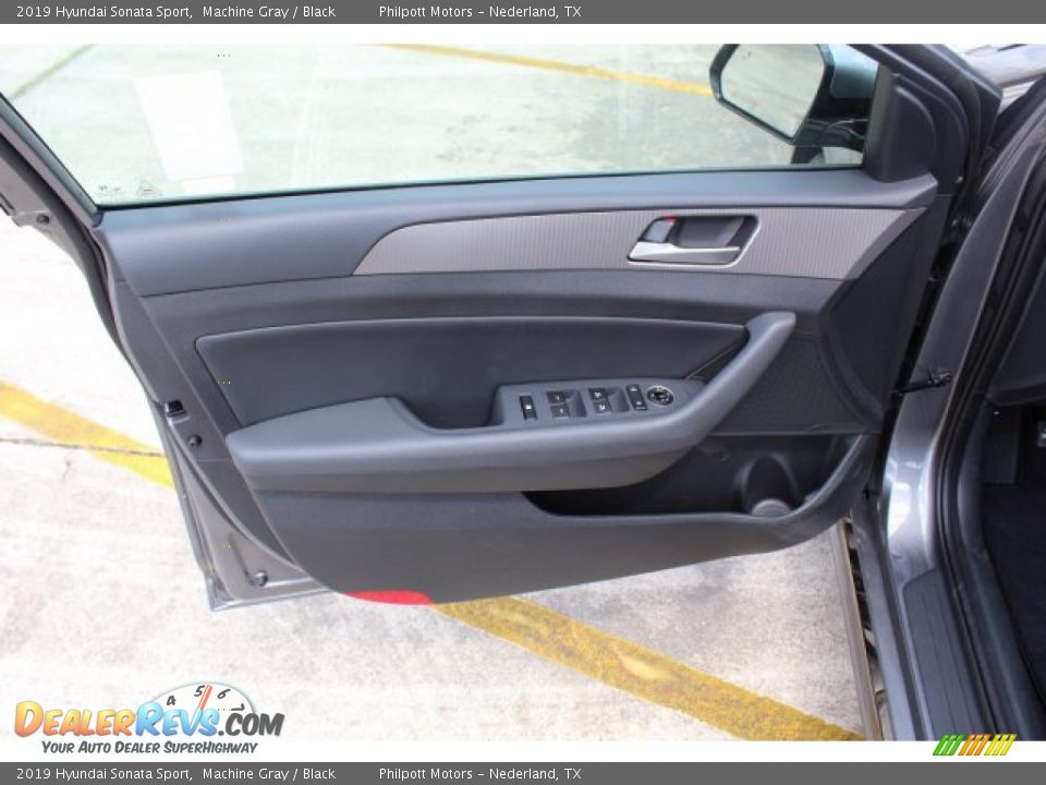 2019 Hyundai Sonata Sport Machine Gray / Black Photo #9
