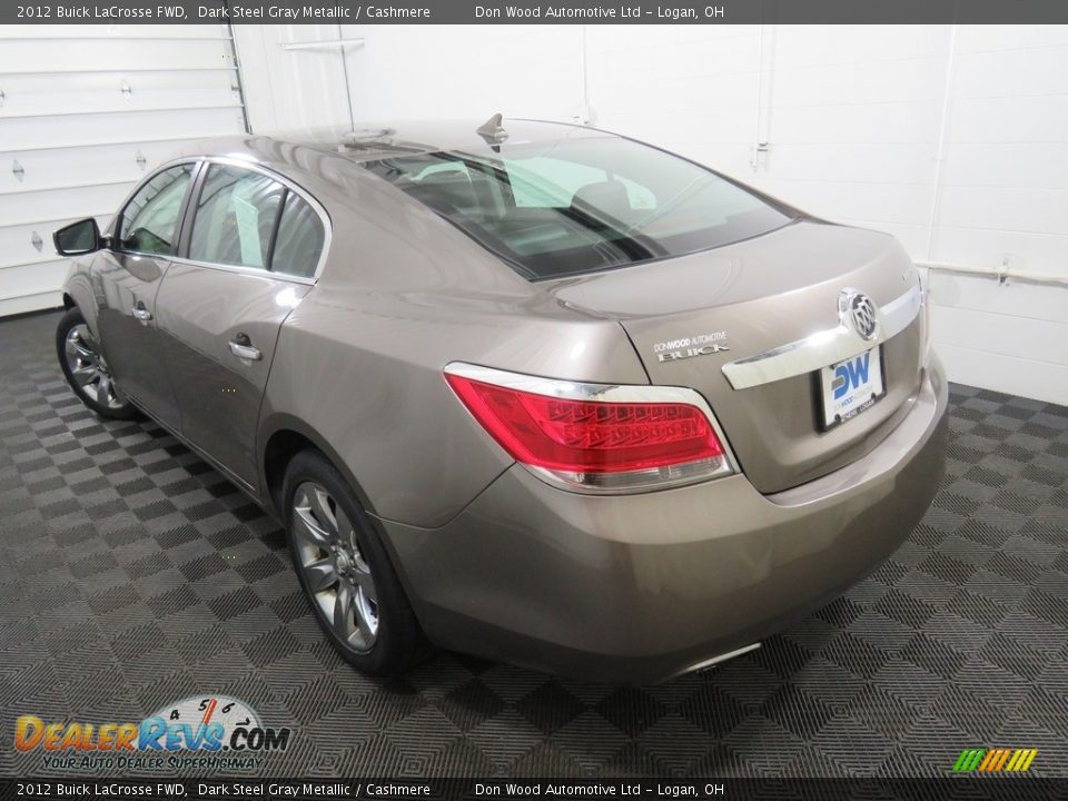 2012 Buick LaCrosse FWD Dark Steel Gray Metallic / Cashmere Photo #10