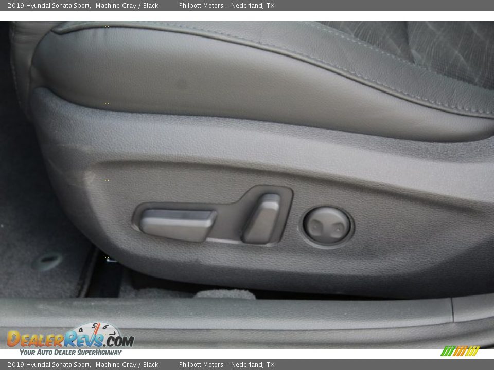 2019 Hyundai Sonata Sport Machine Gray / Black Photo #11