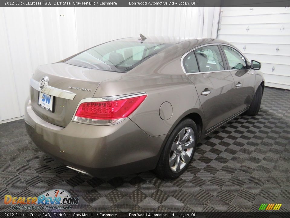 2012 Buick LaCrosse FWD Dark Steel Gray Metallic / Cashmere Photo #14