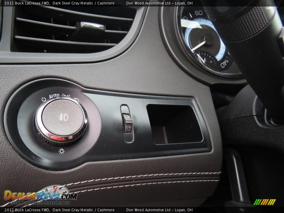 2012 Buick LaCrosse FWD Dark Steel Gray Metallic / Cashmere Photo #17