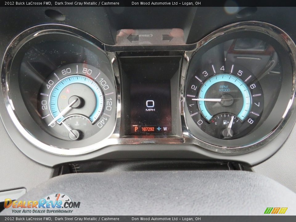 2012 Buick LaCrosse FWD Dark Steel Gray Metallic / Cashmere Photo #18
