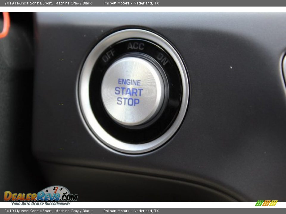 2019 Hyundai Sonata Sport Machine Gray / Black Photo #18