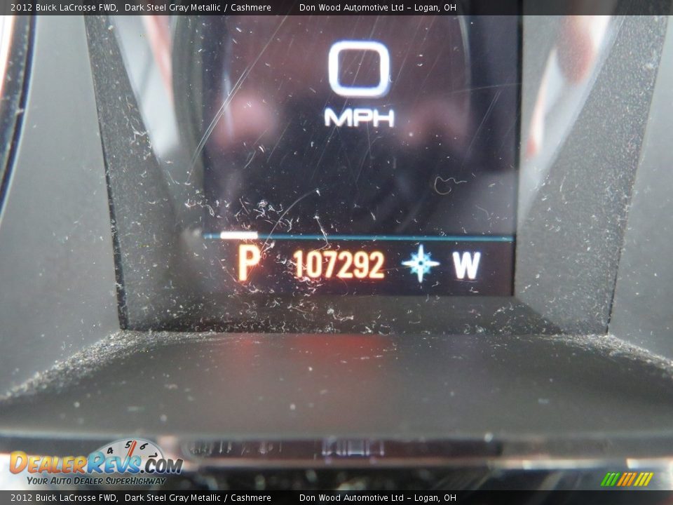 2012 Buick LaCrosse FWD Dark Steel Gray Metallic / Cashmere Photo #19