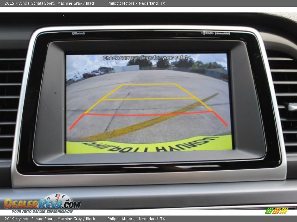 2019 Hyundai Sonata Sport Machine Gray / Black Photo #19
