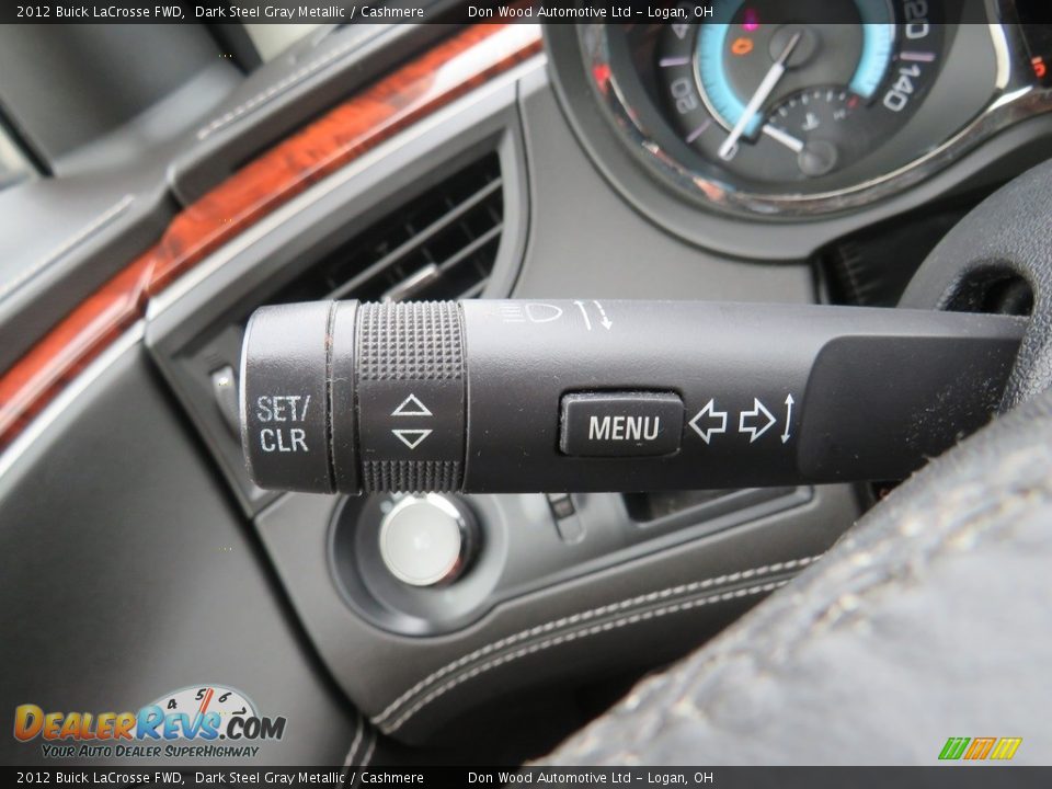 2012 Buick LaCrosse FWD Dark Steel Gray Metallic / Cashmere Photo #20